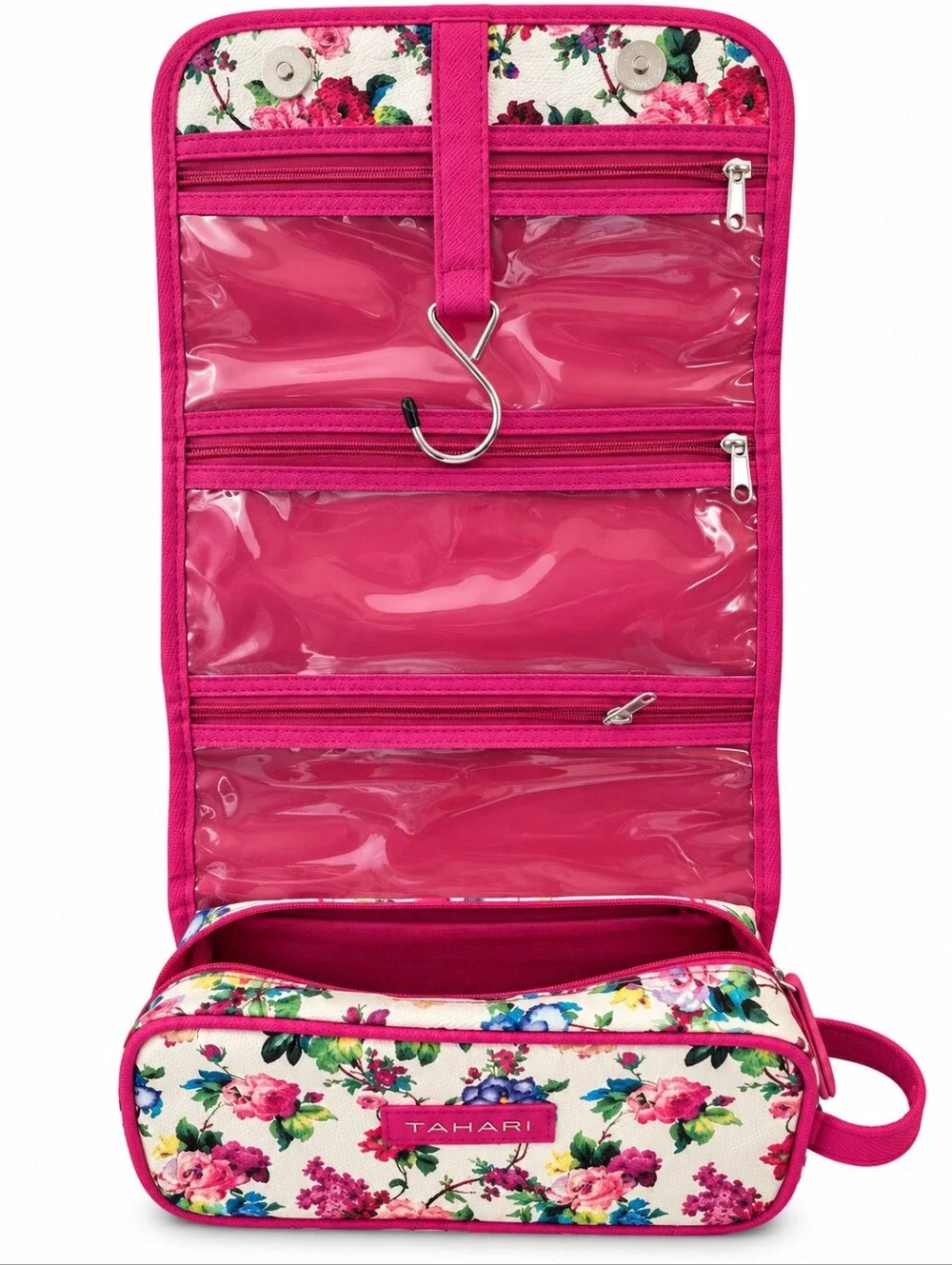 Tahari Floral Hanging Travel Bag